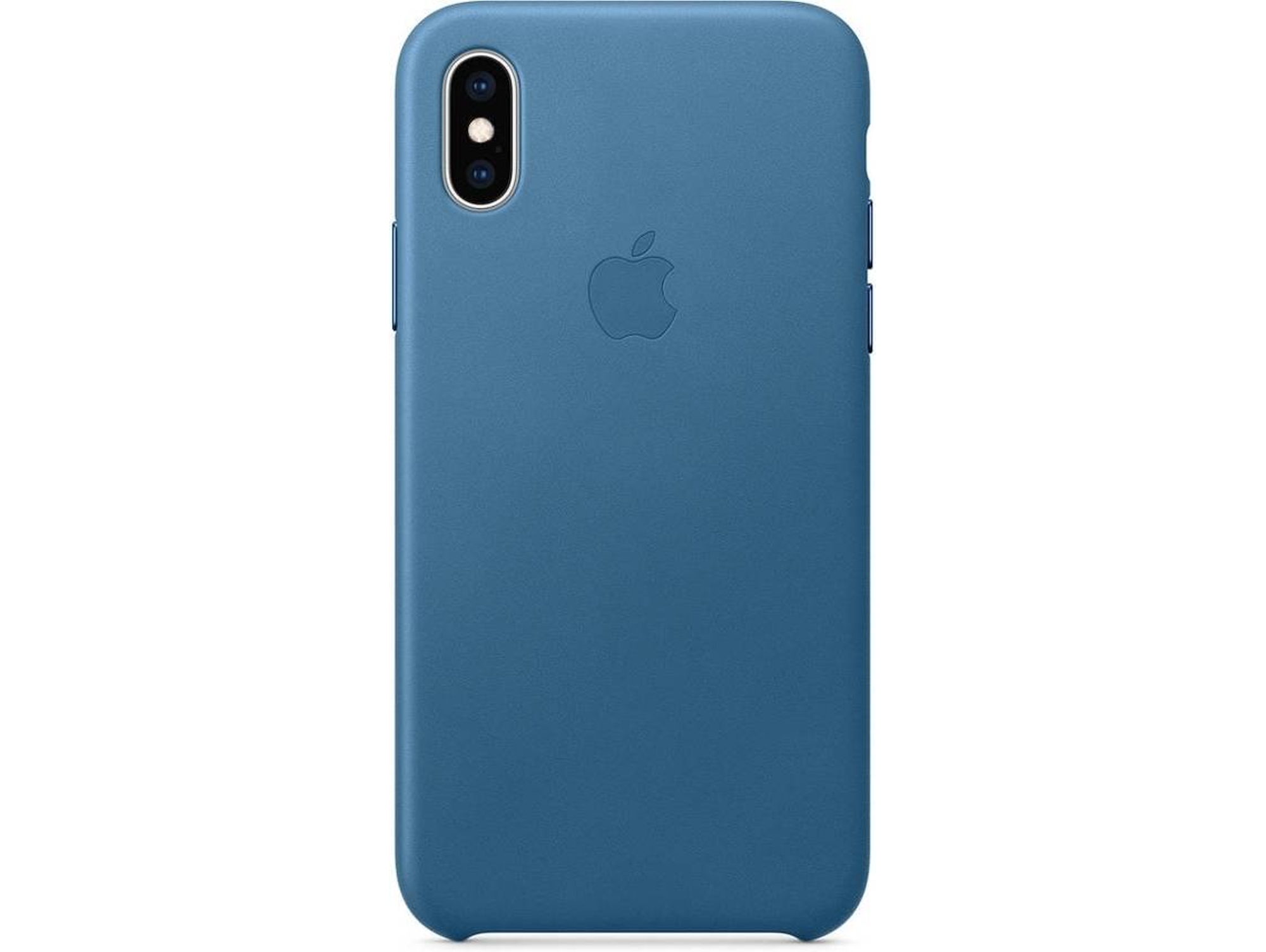 Carcasa APPLE iPhone Xs Leather Azul