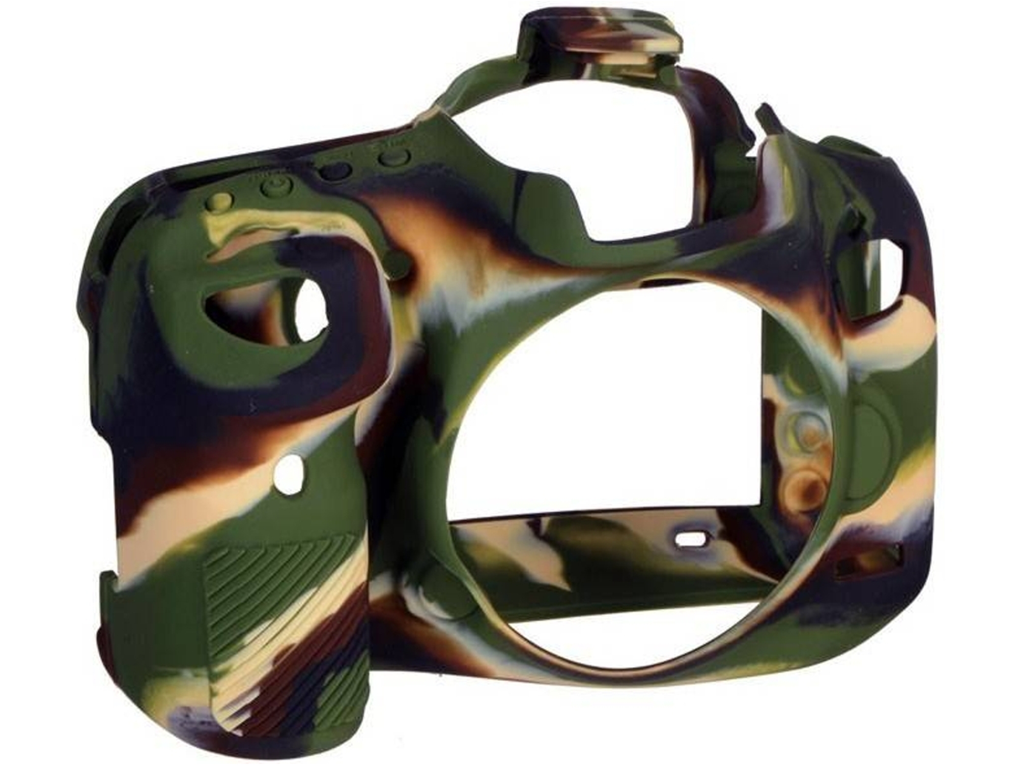 Funda silicona EASYCOVER Canon 7D MARK II Camuflaje