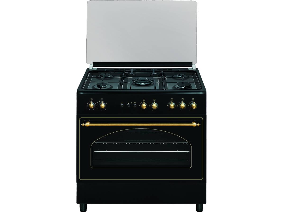 Cocina VITROKITCHEN RU9060N (110 L - Gas Natural - Negro)