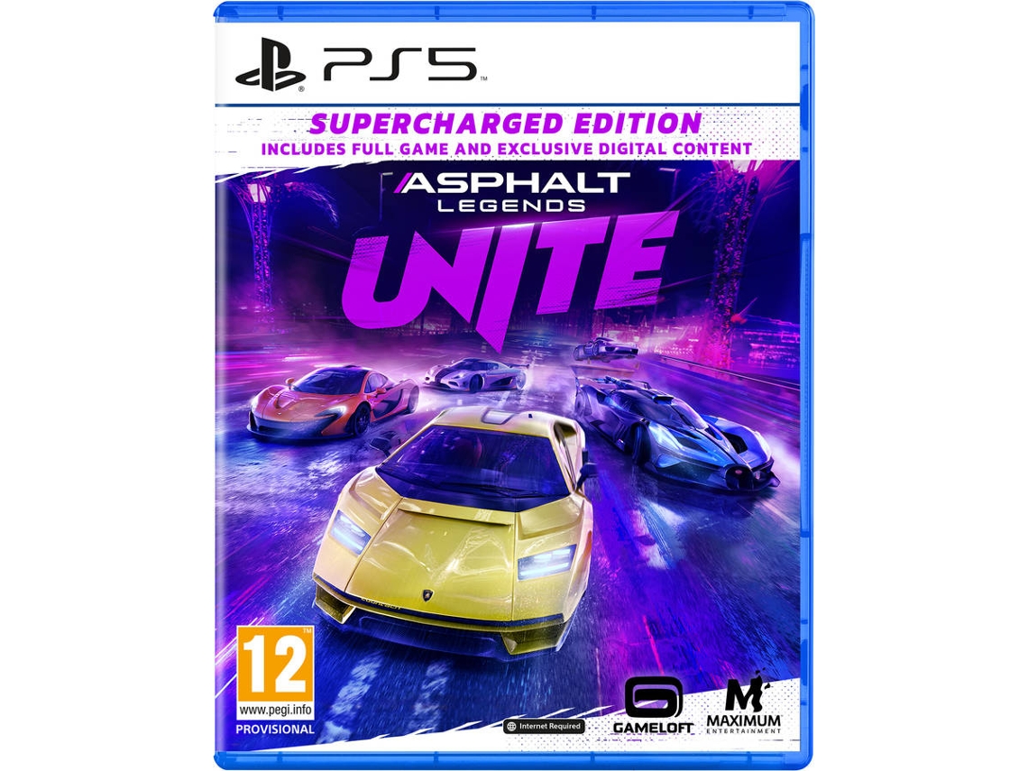 Juego PS5 Asphalt Legends Unite: Supercharged Edition