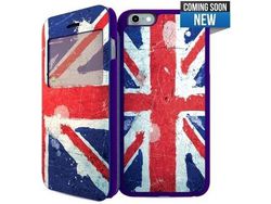 Carcasa iPhone 6, 6s, 7, 8 I-PAINT Double UK Azul