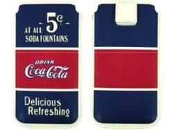Funda para telemóvel até 4'' COCA COLA 5cents Multicolor
