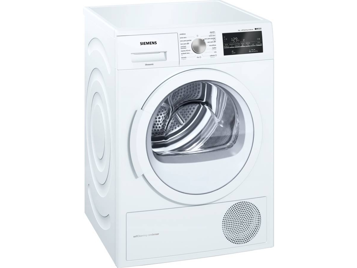Secadora SIEMENS WT4G42EE (8 kg - Bomba de Calor - Blanco)