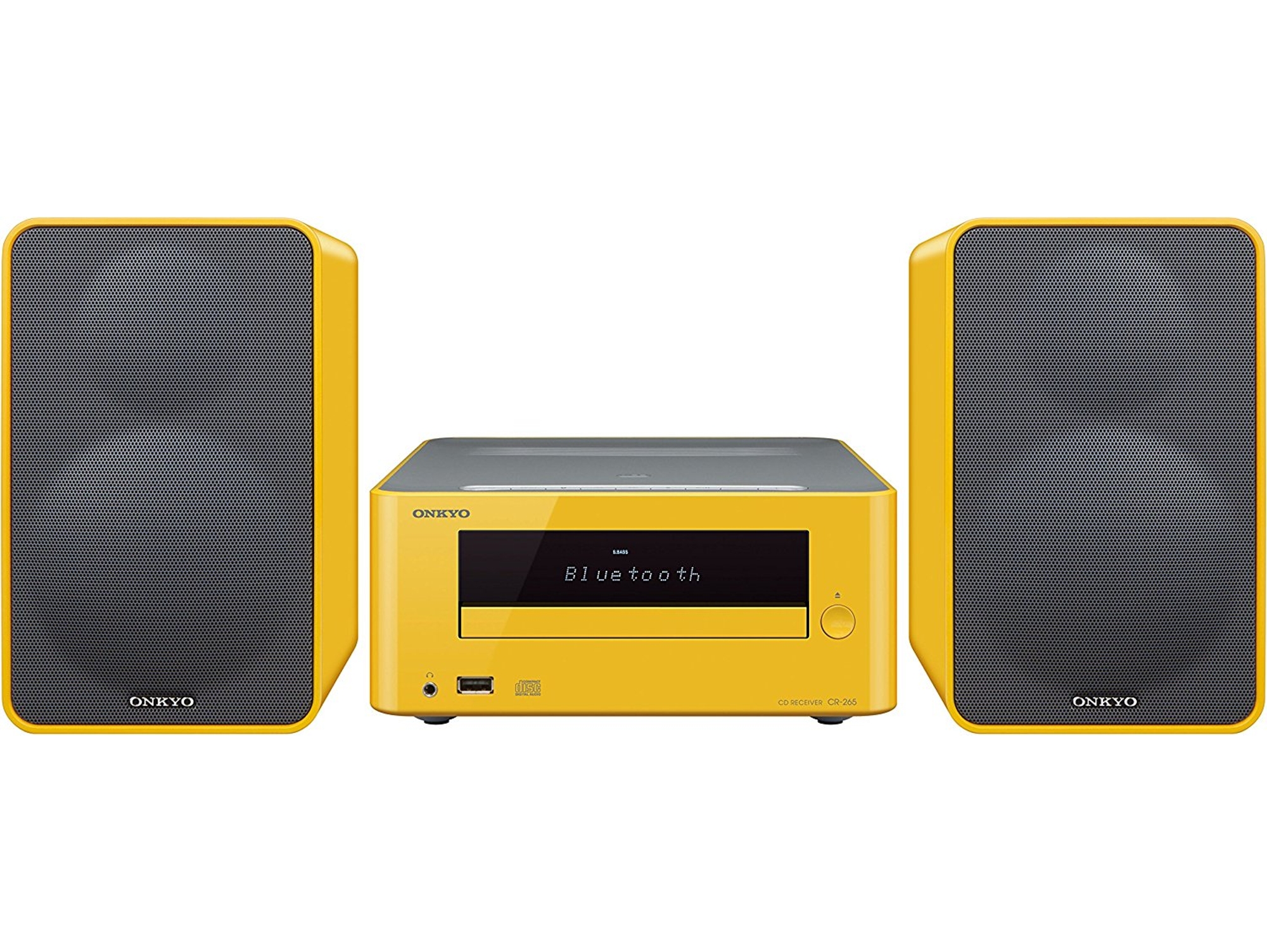 Minicadena HiFi ONKYO Amarillo