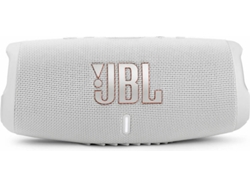 Altavoz Bluetooth JBL Charge 5 (40 W - Blanco)