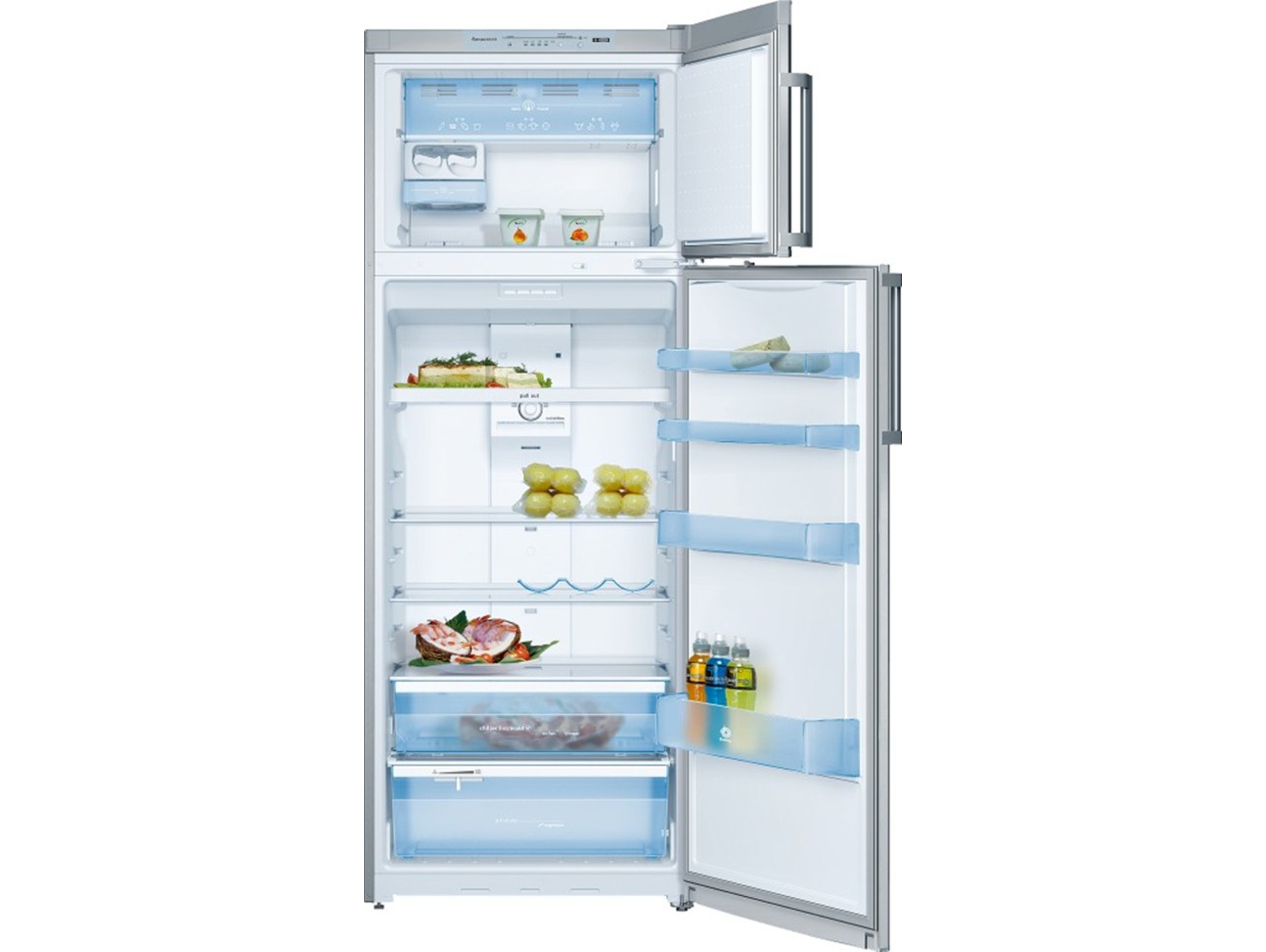 Frigorífico 2 puertas BALAY 3FF3760P (No Frost - 185 cm - 375 L Inox)