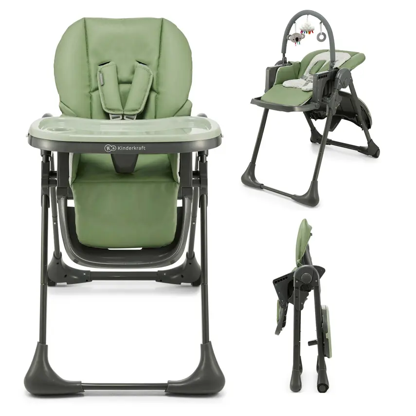 Trona 2 Em 1 Kinderkraft Tummie (verde)