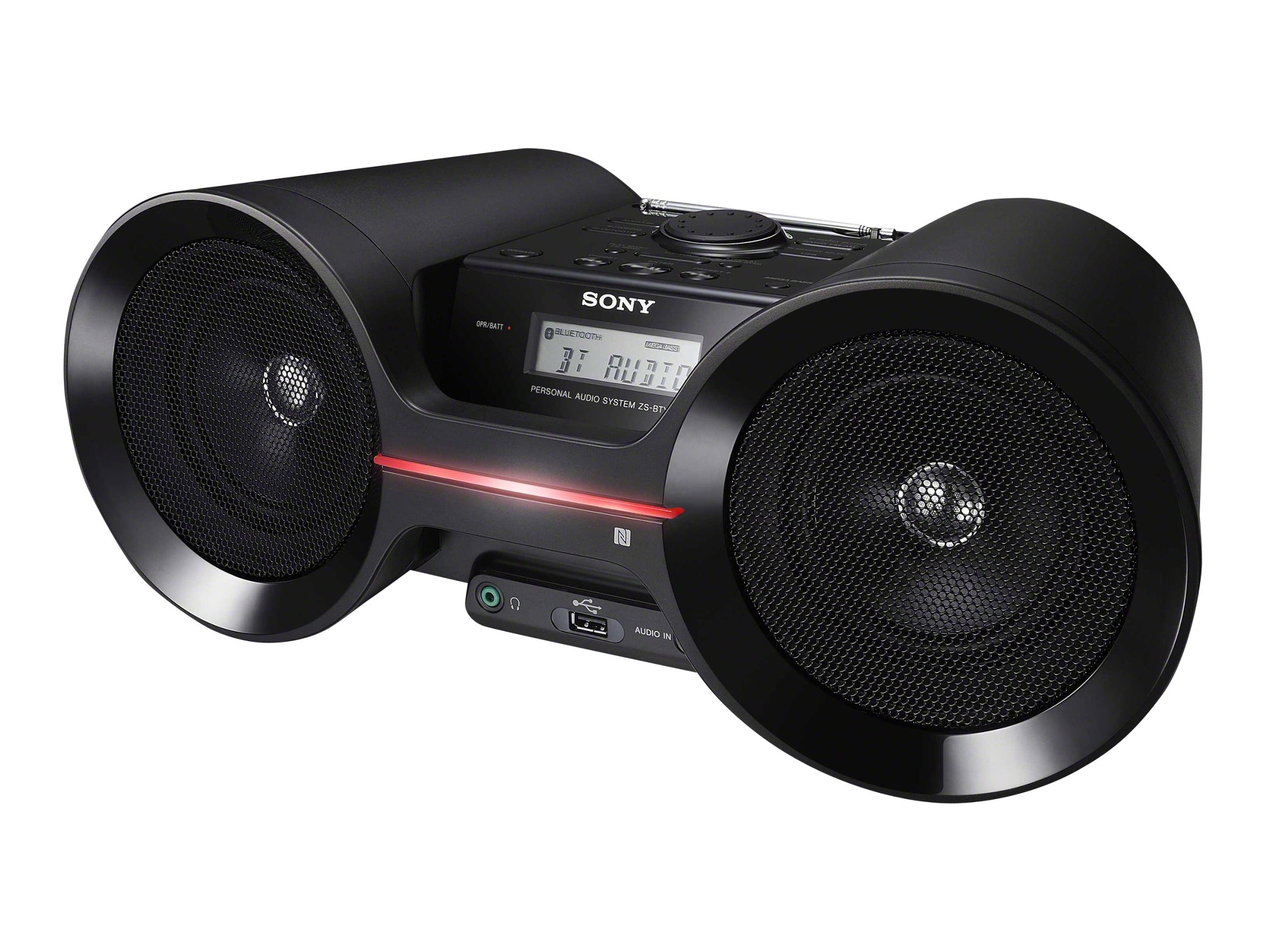 Radio Boombox c/ Lector CD  SONY ZSBTY52C.CED (Negro - FM/AM )