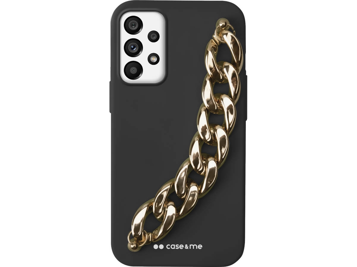 Funda para Samsung A13 4G SBS Cadena Metal Negro