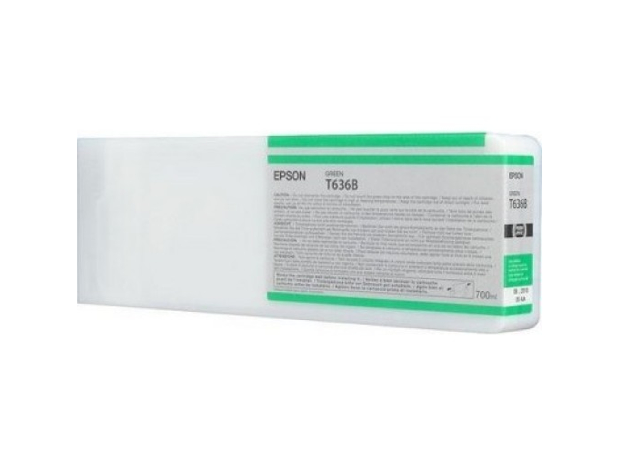 Cartucho de tinta original EPSON, T636B 7 ml, Verde, C13T636B00