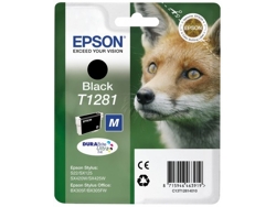 Cartucho de tinta original EPSON T1281, Zorro M, C13T12814022