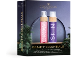 Cofre de Belleza COCOSOLIS Beauty Essentials GROW Serum de Crecimiento Capilar + Aceite Seco Anticelulítico SKIN (100 + 110 ml)