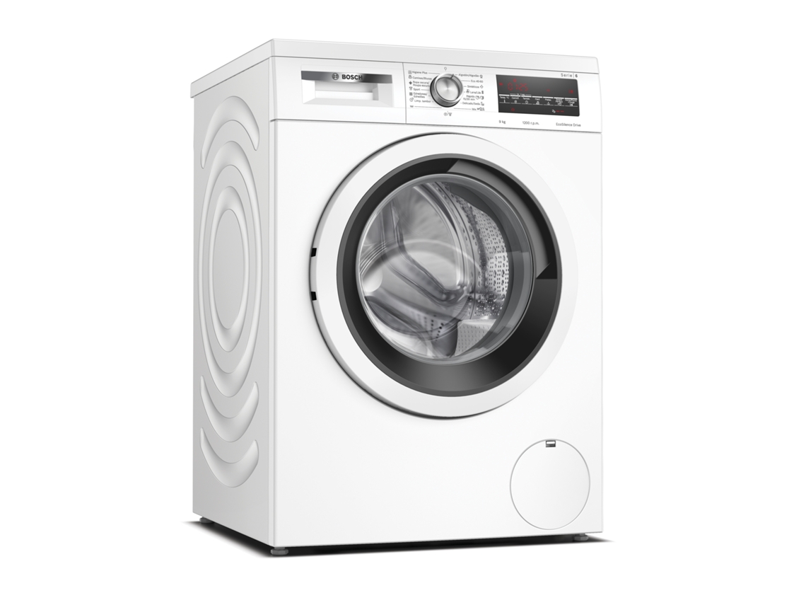Lavadora BOSCH WUU24T61ES (9 kg - 1200 rpm - Blanco)