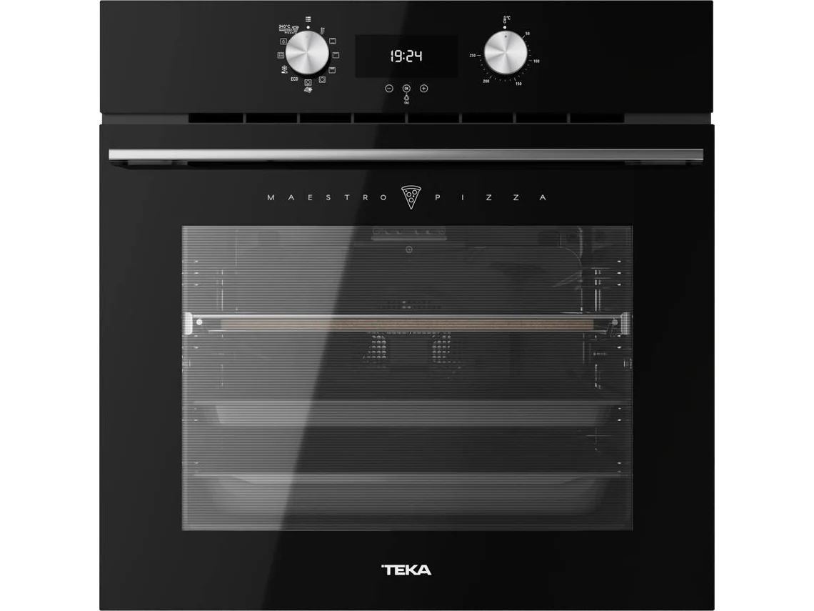 Horno TEKA Maestro Pizza (70 L - 59.5 cm - Hidro y Pirolítico - Negro)