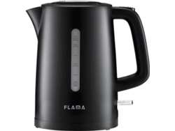 Hervidor Eléctrico FLAMA 729FL (2200 W - 1,7L - Negro Mate)