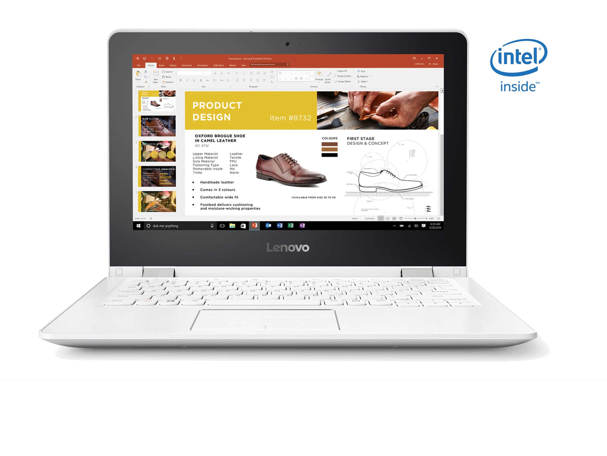 Portátil Convertible 2 en 1 LENOVO Yoga 300-11IBR (11.6'' - IIntel Celeron N3060 - RAM: 4 GB - Disco duro: 500 GB HDD - Intel HD 400)