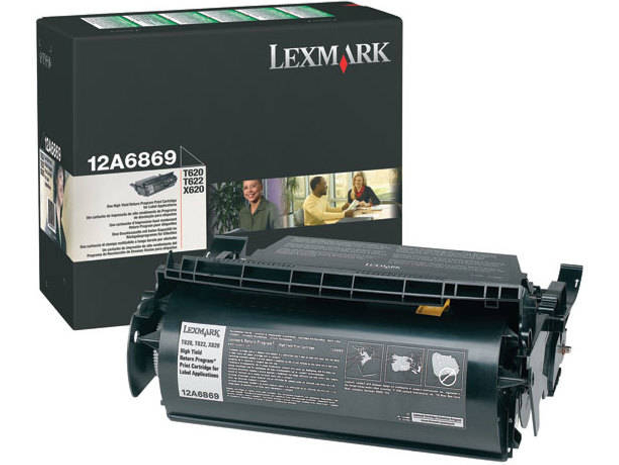 Cartucho de tóner LEXMARK T62x - 12A6869