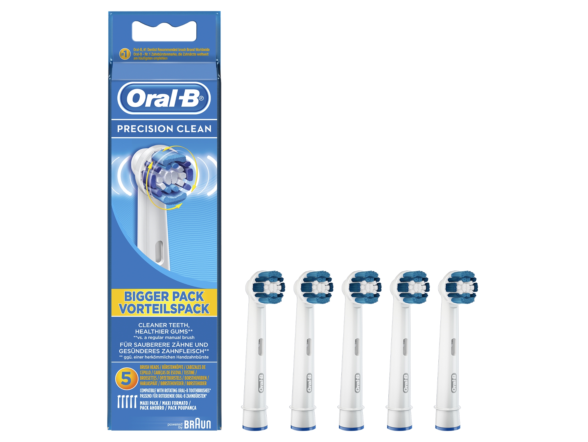 Recambio Cepillo ORAL-B Precision Clean EB20-5 (5 Un)