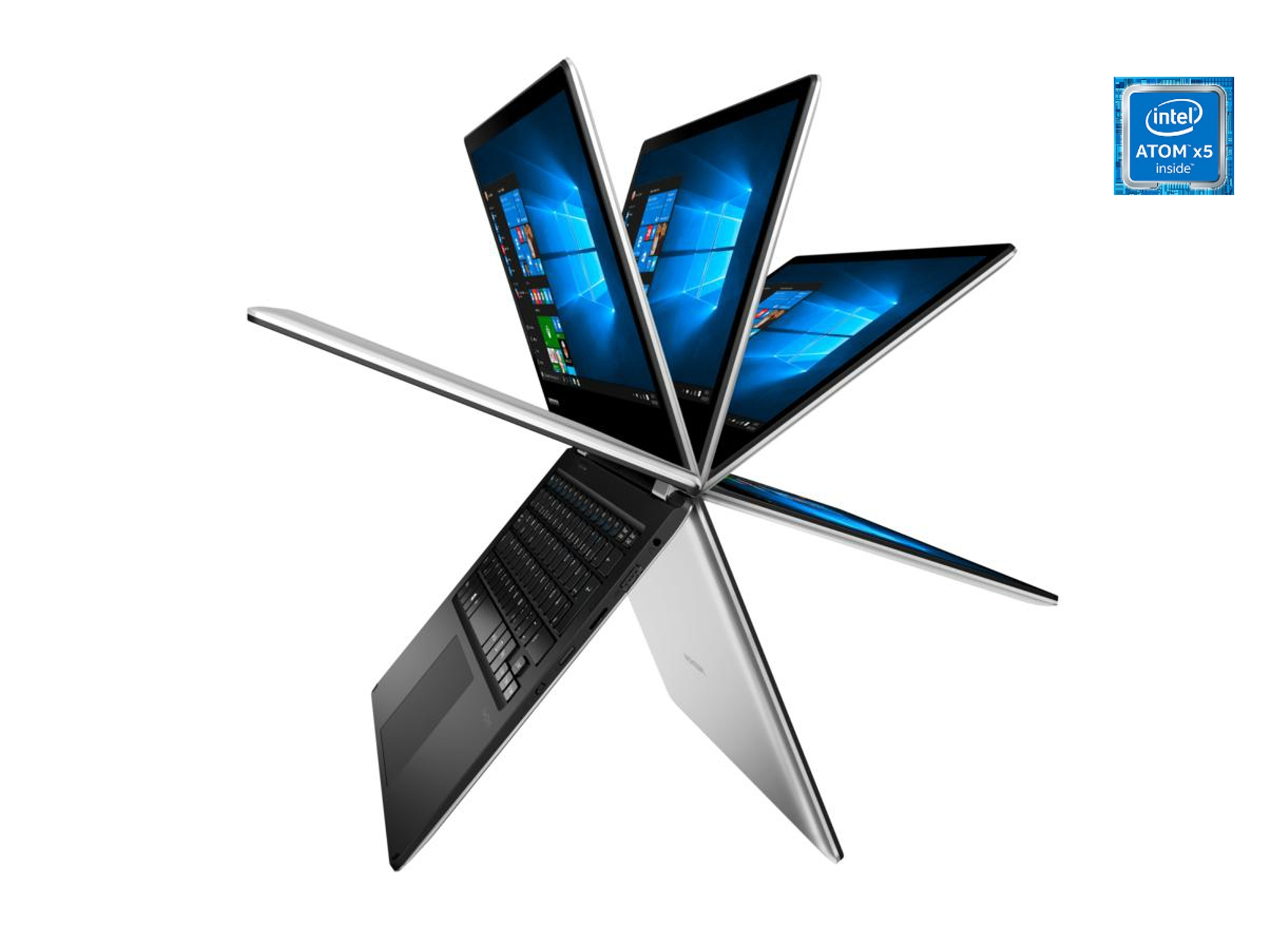 Portátil Convertible 2 en 1 11,6'' MEDION E2221T MD60693 (x5-Z8350 - 4 GB RAM - 128 eMMC )
