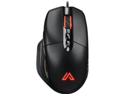 Ratón Gaming NPLAY AIM 5.0 (USB - 2400 DPi - Negro)