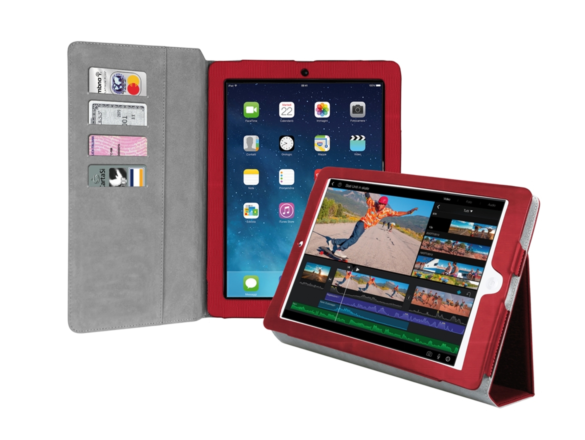 Funda Tablet Apple iPad Air 2 SBS Rojo