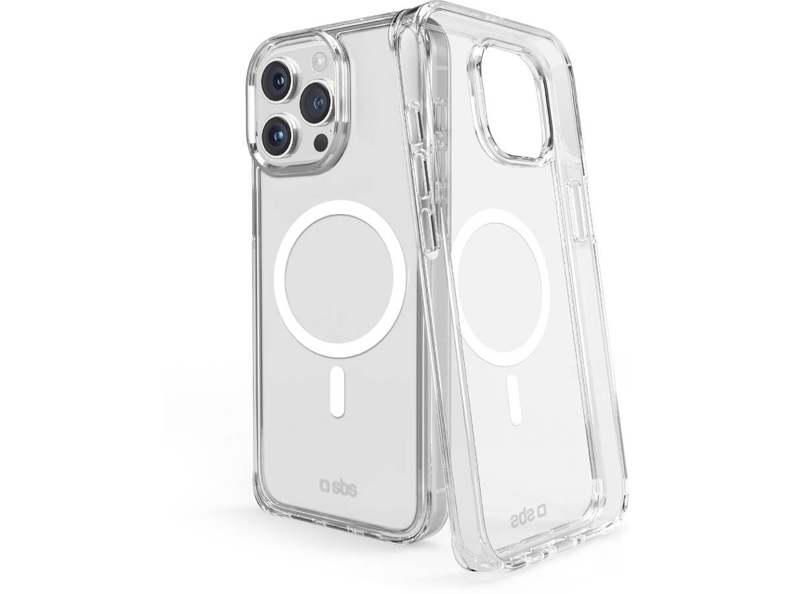 Funda SBS Light MagSafe iPhone 16 Pro Max (Transparente)
