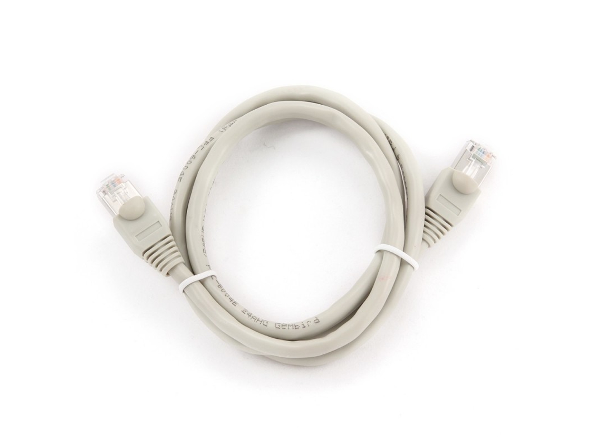 Cable Red GEMBIRD UTP CAT6 1M Gris