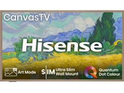 TV HISENSE CANVAS 55S7NQ (QLED - 55'' - 140 cm - 4k Ultra HD - Smart TV)