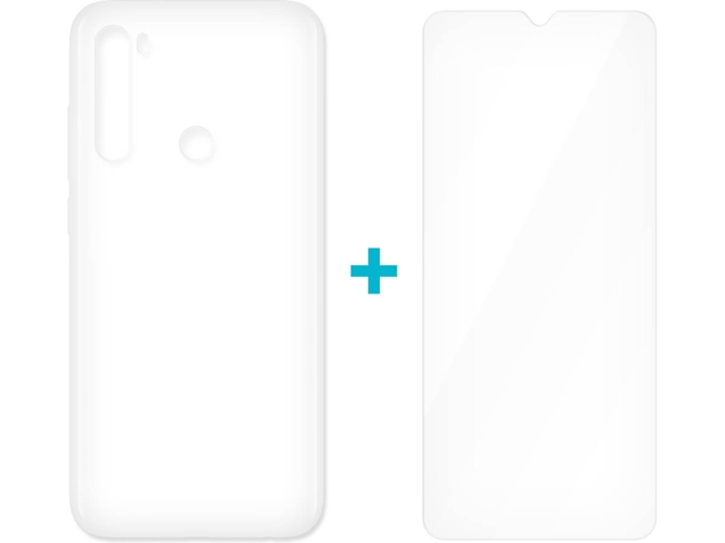 Carcasa Xiaomi Redmi Note 8T 4-OK Glass Duo Transparente