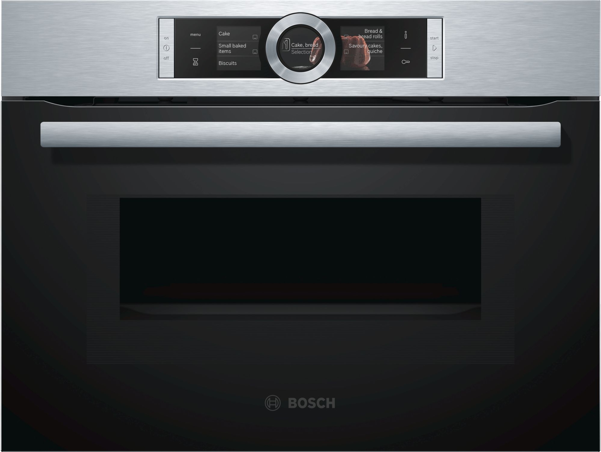 Horno BOSCH CMG676BS1 (45 L - 59.5 cm - Pirolítico - Inox)