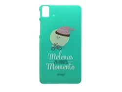 Carcasa BQ Aquaris E5 MR. WONDERFUL Melenas Verde