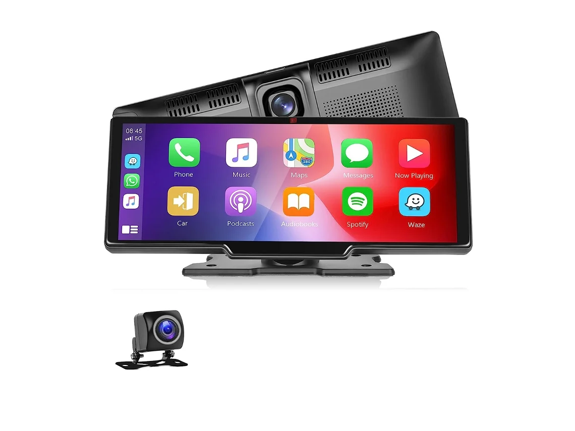 Pantalla Tatil KLACK 10,24" (7-32 V - Bluetooth - Compatible con Apple Carplay y Android)