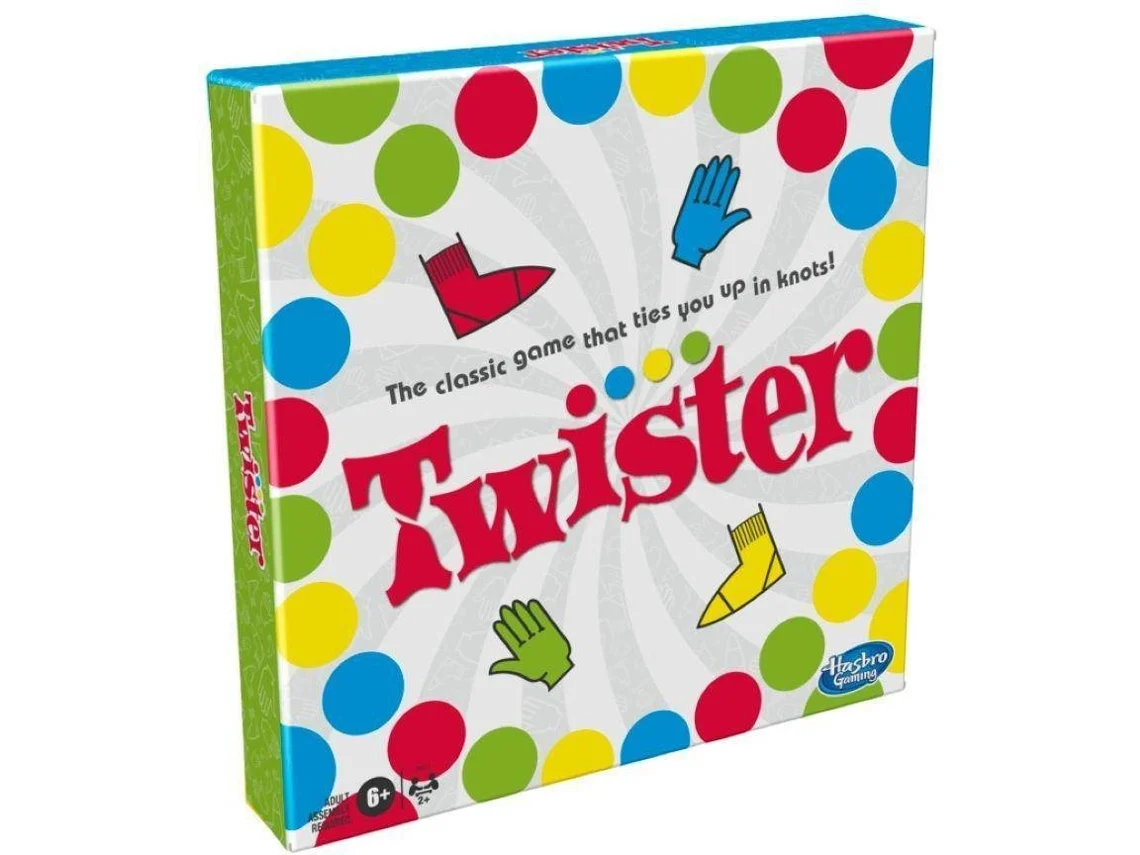 Juego de Mesa HASBRO Twister (Edad Mínima Recomendada: 6 años)