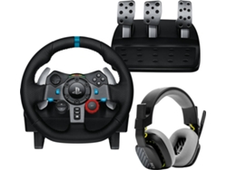 Bundle LOGITECH Volante G29 Driving Force + Headset Astro Gaming A10 (Blanco - Azul)
