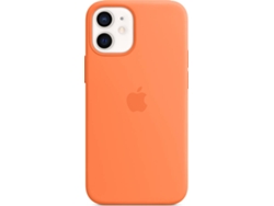 Funda MagSafe iPhone 12 Mini APPLE Silicona Naranja Kumquat