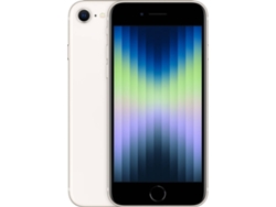 iPhone SE 2022 APPLE (4.7'' - 256 GB - Luz de las estrellas)