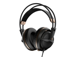 Auriculares Gaming STEELSERIES Siberia 200 (On ear - Microfone - Negro y Amarillo)