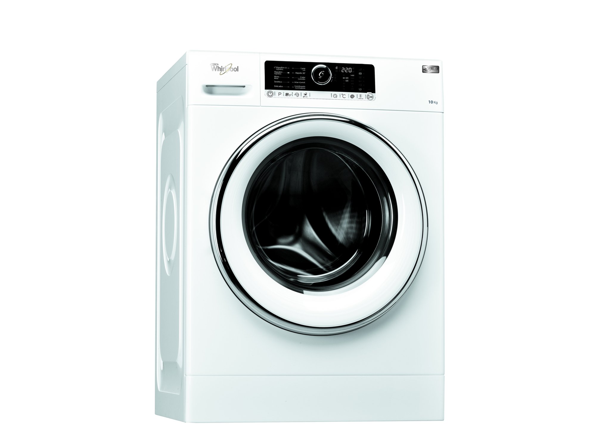 Lavadora WHIRLPOOL FSCR 10425 (10 kg - 1400 rpm - Blanco)