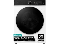 Lavasecadora HISENSE WD5I1045BWQ (10.5/6 kg - 1400 rpm - Blanco)