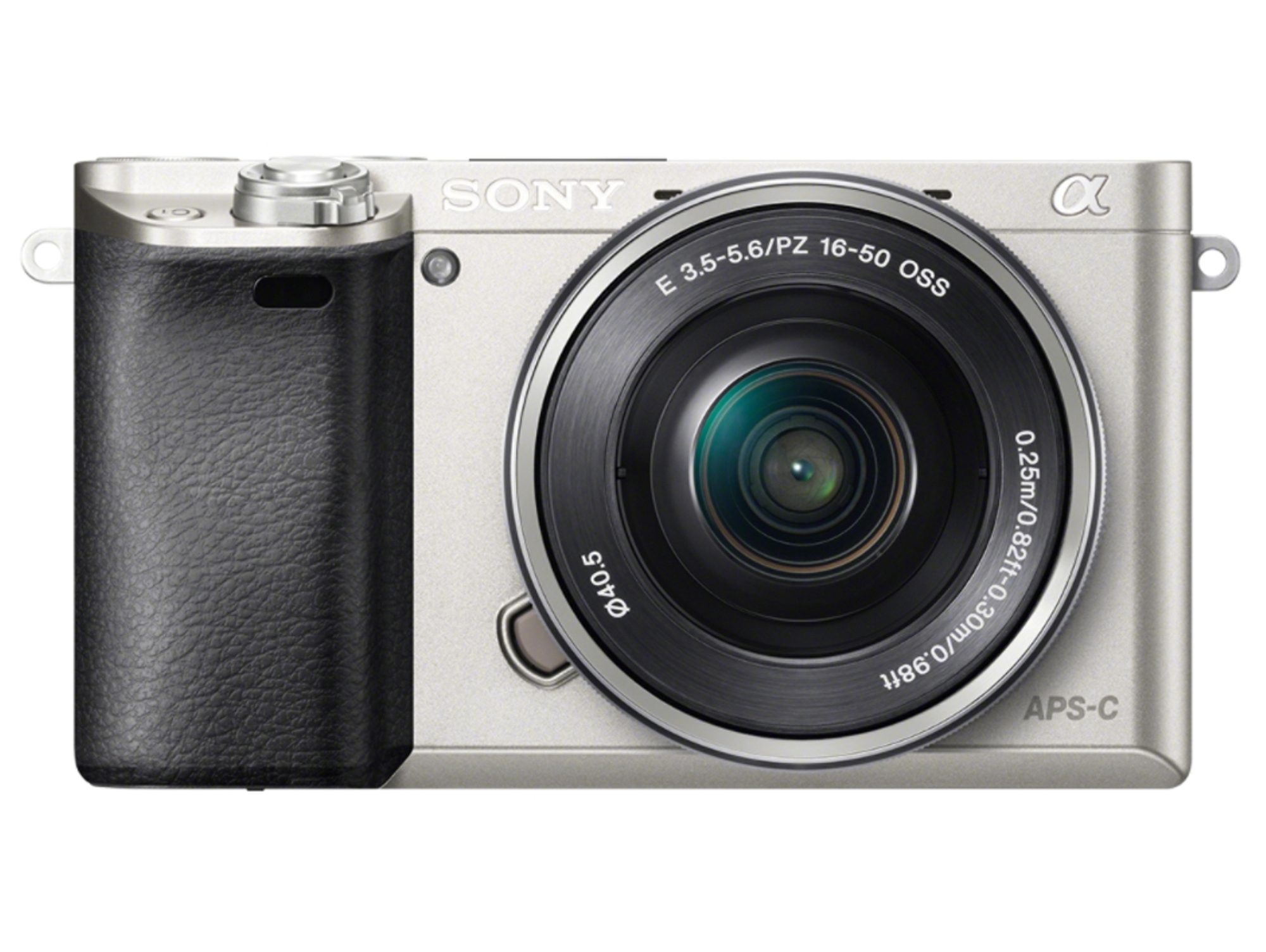 Cámara Mirrorless SONY A-6000+16-50MM (Plata - 24.3 MP - Sensor: APS-H - ISO: 100 a 25600)