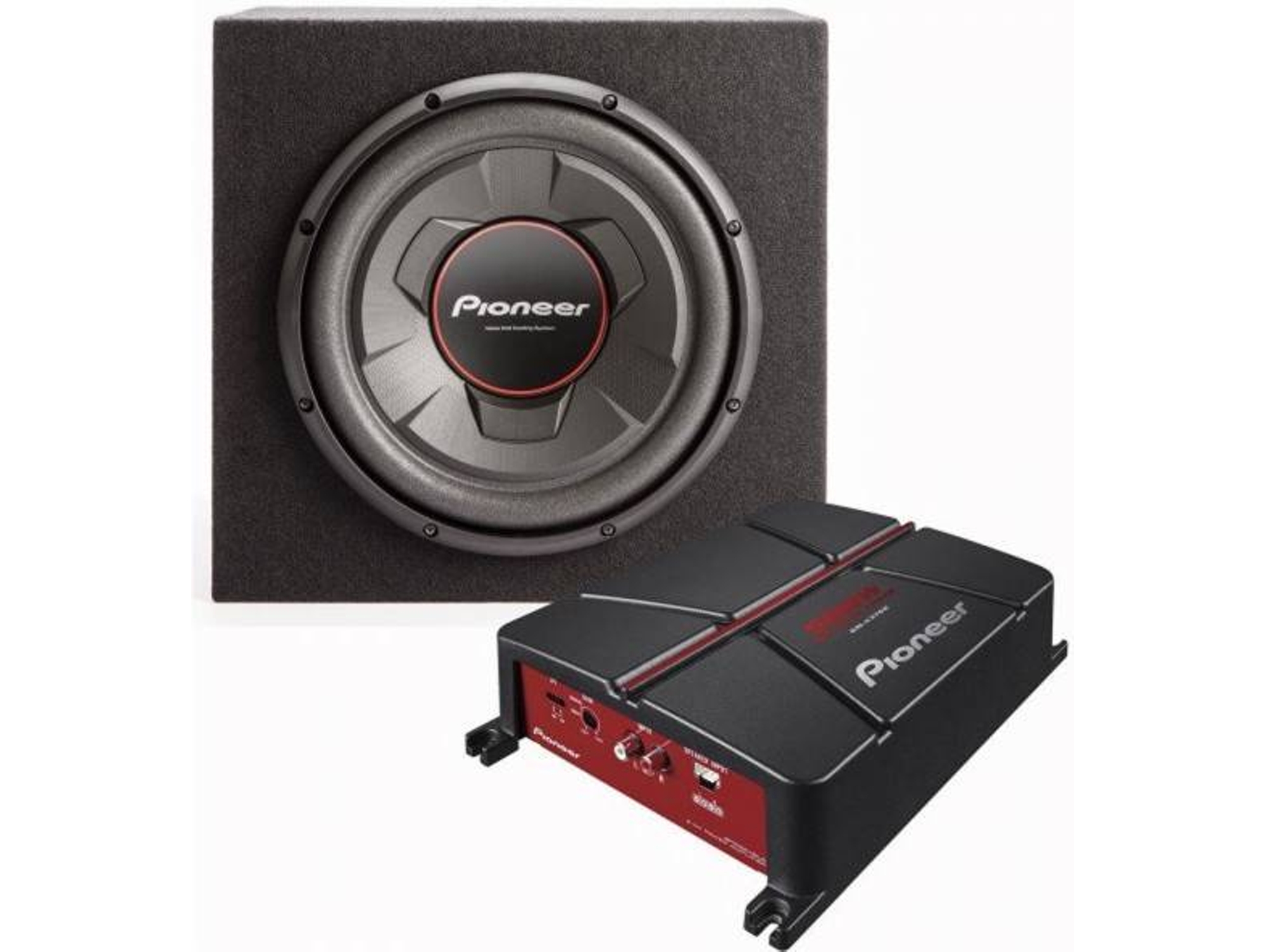 Pack PIONEER Subwoofer + Amplificador GXT-3706B-Set (Caja Abierta)