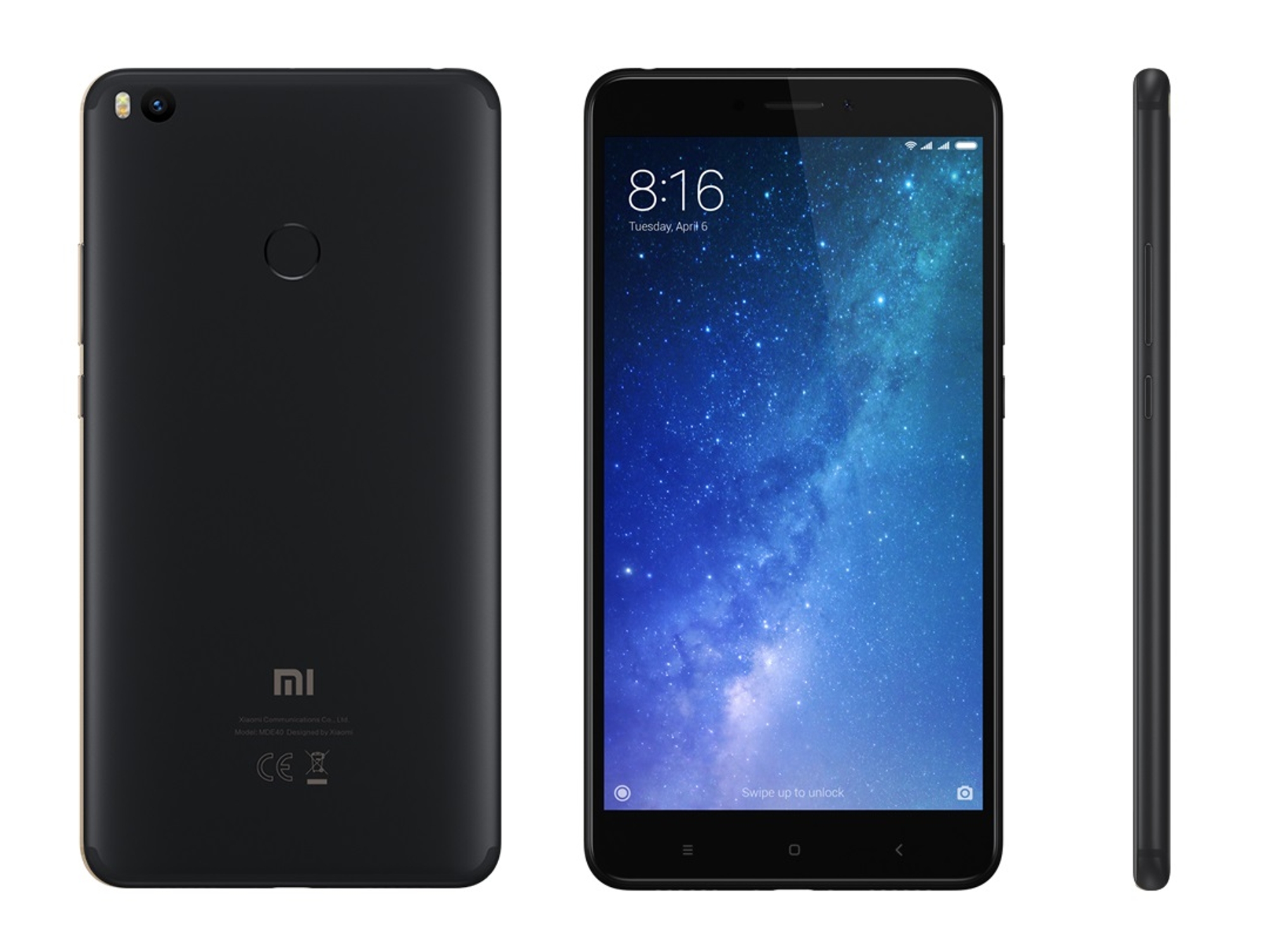 Smartphone XIAOMI Mi Max 2 (6.4'' - 4 GB - 64 GB - Negro)