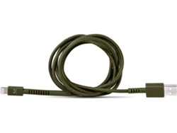 Cable FRESH 'N REBEL Fabriq (USB - Lightning - 1.5 m - Verde)