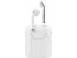 Auriculares Bluetooth True Wireless TNB Ebfeatwh (In Ear - Micrófono - Blanco)