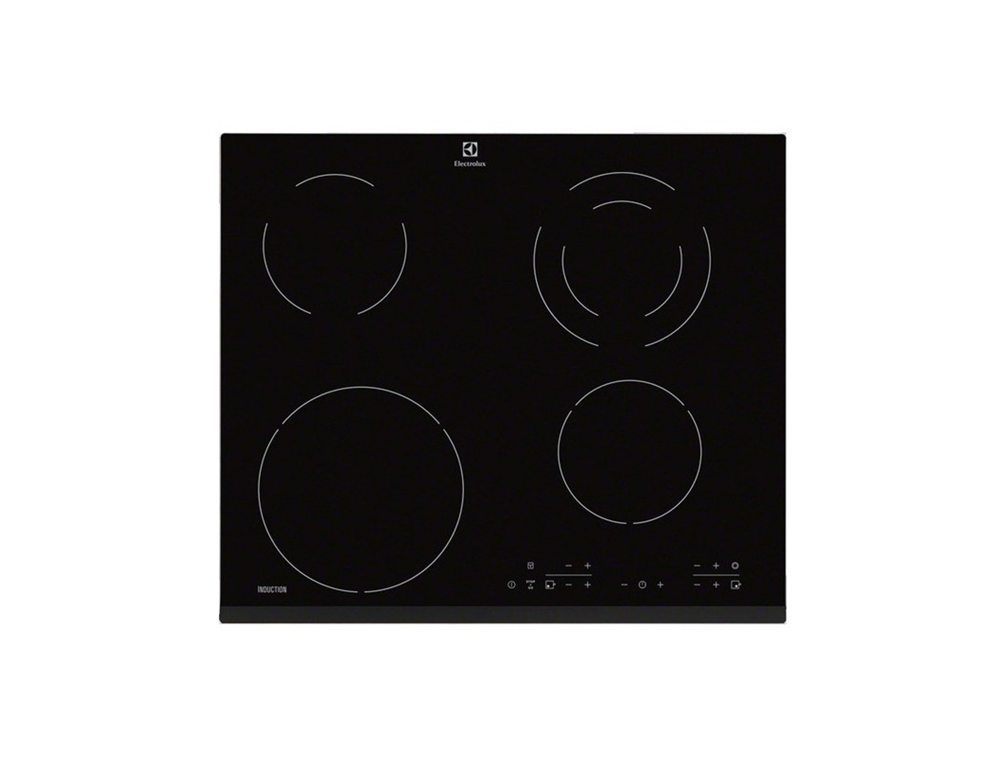 Placa de Inducción ELECTROLUX EHG6341FOK (Eléctrica - 59 cm - Negro)