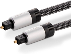 Cable Audio Óptico MITSAI Toslink (Macho-Macho) Plateado