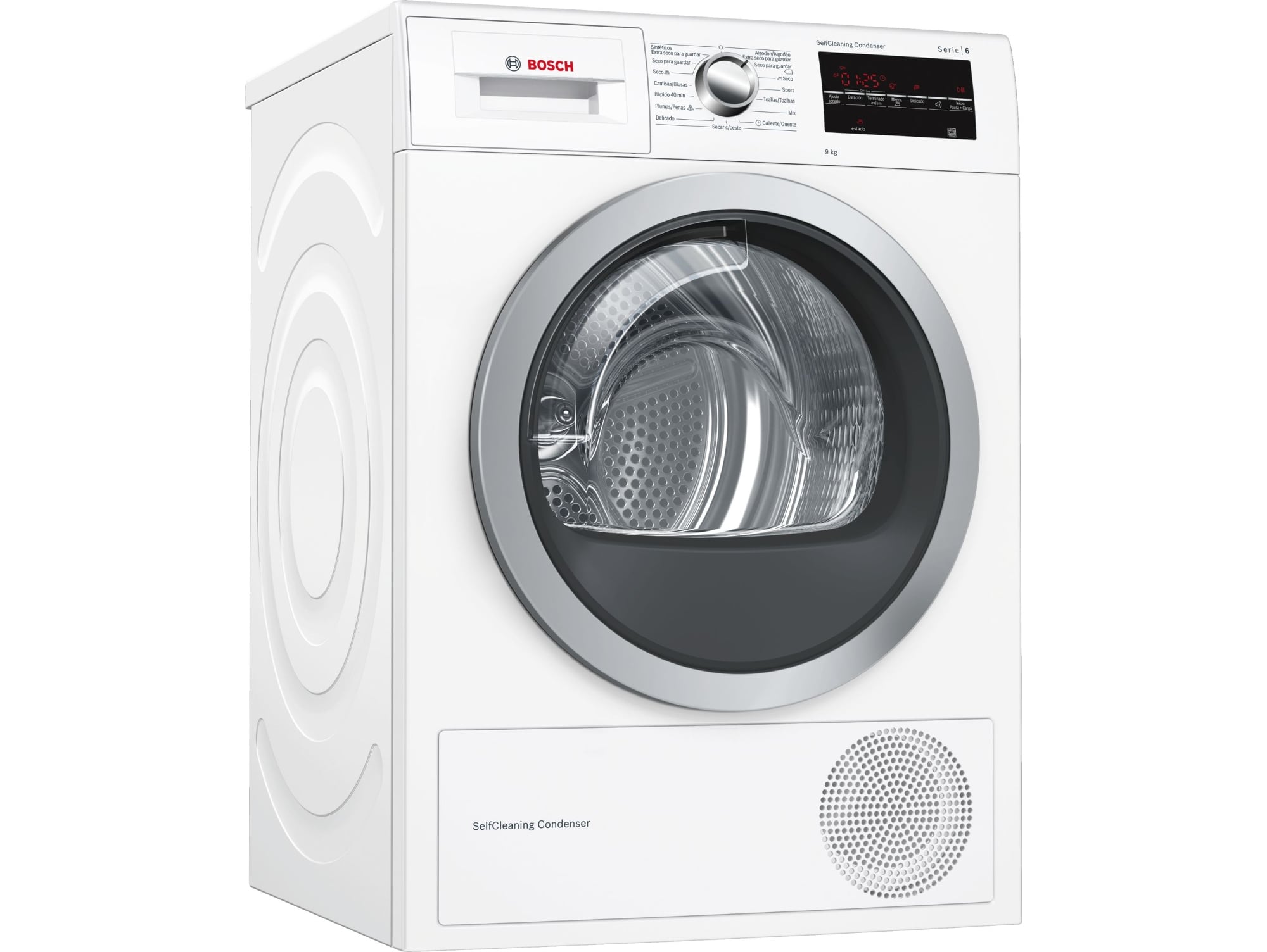 Kg Secadora Bosch Carga Superior Secadora BOSCH WTG87239EE (9 Kg