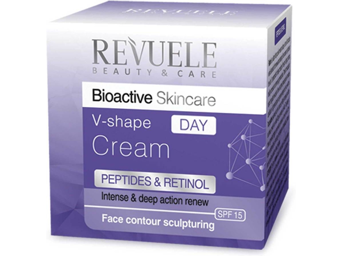 Crema de Dia REVUELE Bioactive Skincare Peptides &amp; Retinol V-Shape (50 ml)