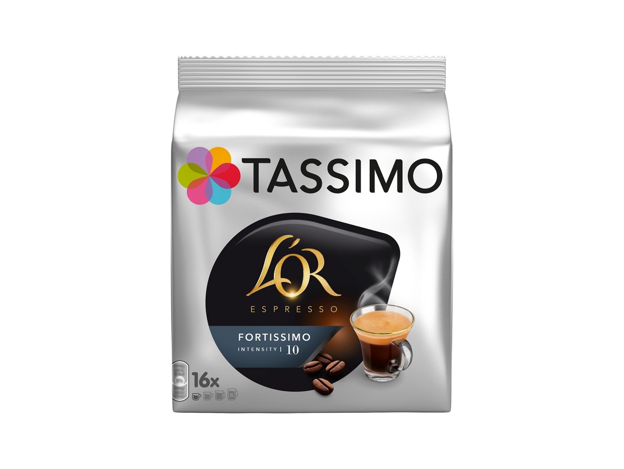 Cápsulas de café TASSIMO L'Or Espresso Fortissimo 124,8g