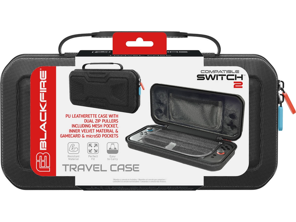 Bolsa de Transporte Deluxe BLACKFIRE Nintendo Switch 2